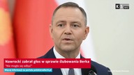 Nawrocki zabrał głos w sprawie ślubowania Berka.  Nie mogło się odbyć [KS Info]
