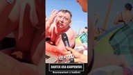 zadowolony plażowicz