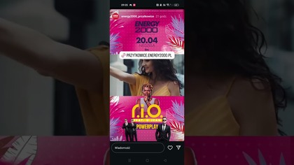 Relacja na Instagramie w klubie Energy 2000 Przytkowice (18/19. 04. 2025)