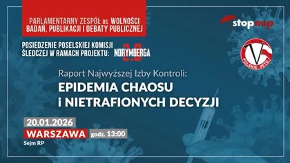 Norymberga 2. 0: Raport NIK - epidemia chaosu i nietrafionych decyzji