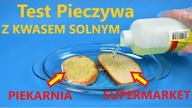 Kwas Solny vs Pieczywo I EKSPERYMENT