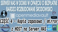 OpenMediaVault cz4 - Tworzymy mirror-kopię zapasową z komputera na serwer NAS dzięki Lucky Backup