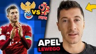 Rosja złożyła odwołanie! Chce grać z POLSKĄ! Lewandowski TWARZĄ akcji POMOCY Ukrainie! | LANDRI