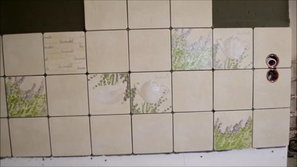 %231 cz    Pytki uozone na wzor   misz masz   Kuchenne pytki nad blatem kuchennym fartuch z pytek