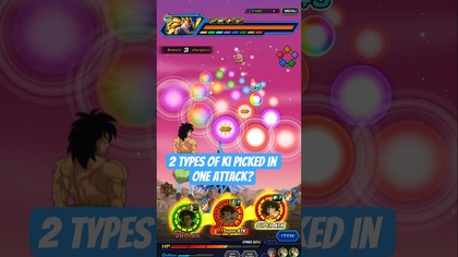 2 types od KI picked in one attack? str and int ki sapphire bug dbz dokkan battle