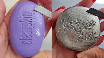 Soap Carving ASMR Relaxing Sounds no talking Satisfying ASMR Video #soapcarving #soapcuttingvideo