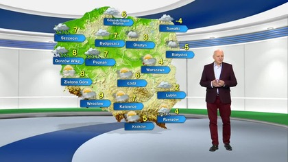 Prognoza pogody na TVN Meteo (07. 01. 2023)