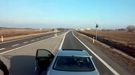 Agresywny kierowca na DK94