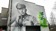 Mural in honor of Henryk Kalemba, Katowice, Poland, December 22, 2019
