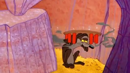 Struś Pędziwiatr i Koyote odc. 12