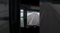 ROAD WINTER POV