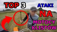 TOP 3 ATAKI NA MOTOCYKLISTÓW! !!!W POLSCE!!!