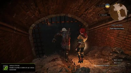 Bug lewitujący Geralt Wiedźmin 3