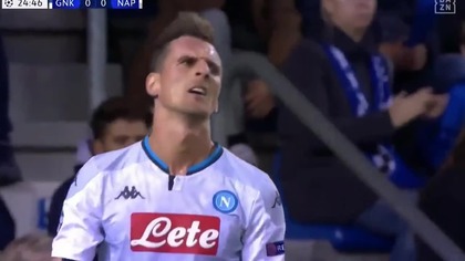 Milik - Hat-Trick - Pudeł ! vs Genk (2019)