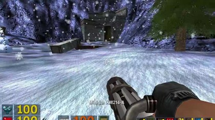 Serious Sam The Second Encounter: Weird shrinking snowman Secret