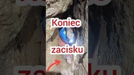  To był już koniec   Odcinkowy ciasny zacisk w jaskini  #jaskinia #caving #ciekawostki