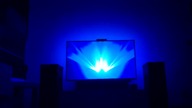 Darude Sandstorm.  Philips Ambilight pus 58 va Direct LED with Manta speaker very good experiments
