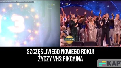 Powitanie nowego roku 2023 - TVP2, Polsat