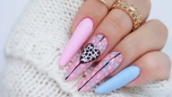 pastel abstract nails art tutorial /Elisium Nails