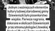 Dziewieniszki.  Gminna kultura śpiewacza.  Dieveniškės.  Dieveniškių krašto dainavimo kultūra