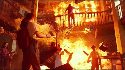 Quicksilver Saves Everyone From Exploding X-Mansion - X-Men Apocalypse