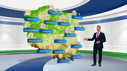 Prognoza pogody na TVN Meteo (07. 11. 2023)