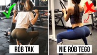 NAJCZĘSTSZE BŁĘDY W TRENINGU POŚLADKÓW I NÓG | 5 ćwiczeń