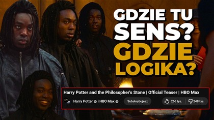 GDZIE TU SENS? Podpalili, teraz będą bohatersko gasić.  Harry Potter i NOWY SNAPE W OGNIU KRYTYKI