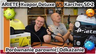 Parownica ARIETE Xvapor Deluxe 4146  Karcher SC 2 EasyFix - Test, porównanie | Odkażanie