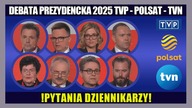 Debata TVP, TVN i Polsatu w Końskich [Pytania dziennikarzy - Skrót]