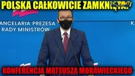 PILNE! Polska całkowicie ZAMKNIĘTA?! Konferencja prasowa Mateusza Morawieckiego \\ KORWiN TV