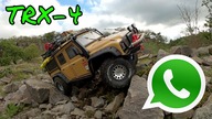 Whatsapp Car status video | Traxxas TRX4 Defender D110 | RC Crawler