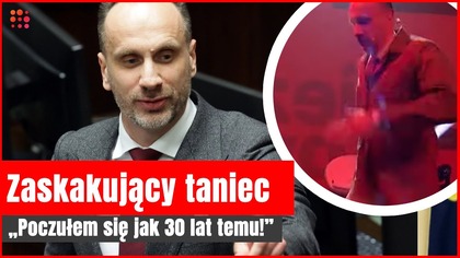Janusz Kowalski zatańczył w studiu! Nagranie hitem internetu | Gazeta.pl