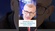 NIEWAŻNE KTO GŁOSUJE, WAŻNE KTO LICZY GŁOSY - Senator Kwiatkowski | Prawo Marcina #shorts