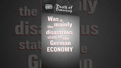 Was Germanys Economic Crisis Really Why Hitler Came to Power? #DOD #shorts