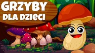 GRZYBY dla dzieci  Jesień film edukacyny 