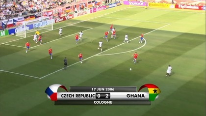 MŚ Niemcy 2006 - Czechy-Ghana 0:2 (17. 06. 2006)