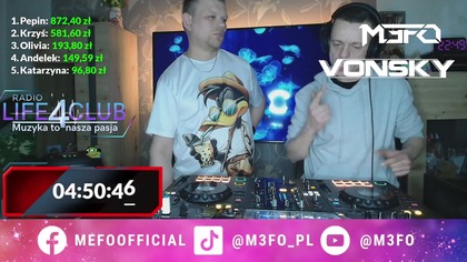 M3Fo &Vonsky NEIRA B DAY PARTY RADIO LIFE4CLUB 14. 03. 2026