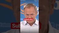 Tusk ostro o podwyżkach dla polityków i wyrokach dla rządzących #shorts
