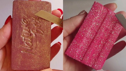 Soap Carving ASMR Relaxing Sounds no talking Satisfying ASMR Video #soapcarving #carvingsoap #seife