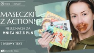 WIELKI Test Masek z ACTION  przez 7 dni TESTUJE Tanie Maski - *Pielęgnacja za 3 zł!*