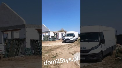 Kolejna realizacja zamówienia  Dom Julka 84m2 #dom25tys #waghouse #dom #budowadomu #iletokosztuje