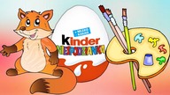 Lisek/Paleta Magic Kinder Jajko Kinder Niespodzianka - Baw się z nami