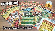 Zdrapki Lotto #545 Premiera! Cała Paczka zdrapek KASA KASA  Wygrana w okienku! 
