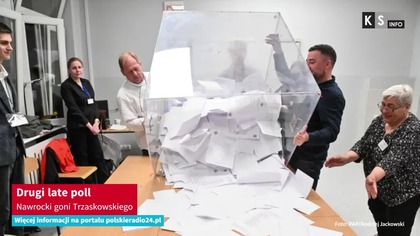 Drugi late poll.  Nawrocki goni Trzaskowskiego [KS Info]