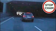 Urażony kierowca w BMW daje popis blokowania na autostradzie A2 #1837 Wasze Filmy