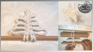 Makrama krok po kroku - kurs odc. 7 - Dystans czyli pikoty - Pomysły plastyczne DiY