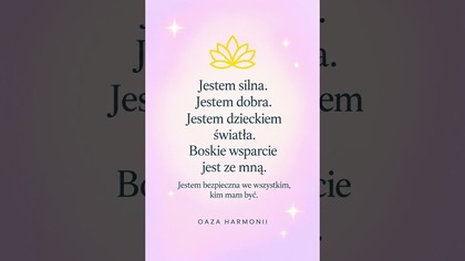 Afirmacja na Dziś #affirmations