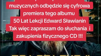 13 lipca 2026 Premiera Cyfrowa Zas fizyczna płyta CD już jest ! #edwardsławianin !!