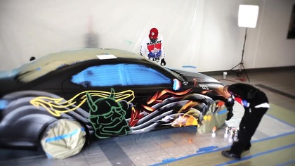 Graffiti na Lexusie